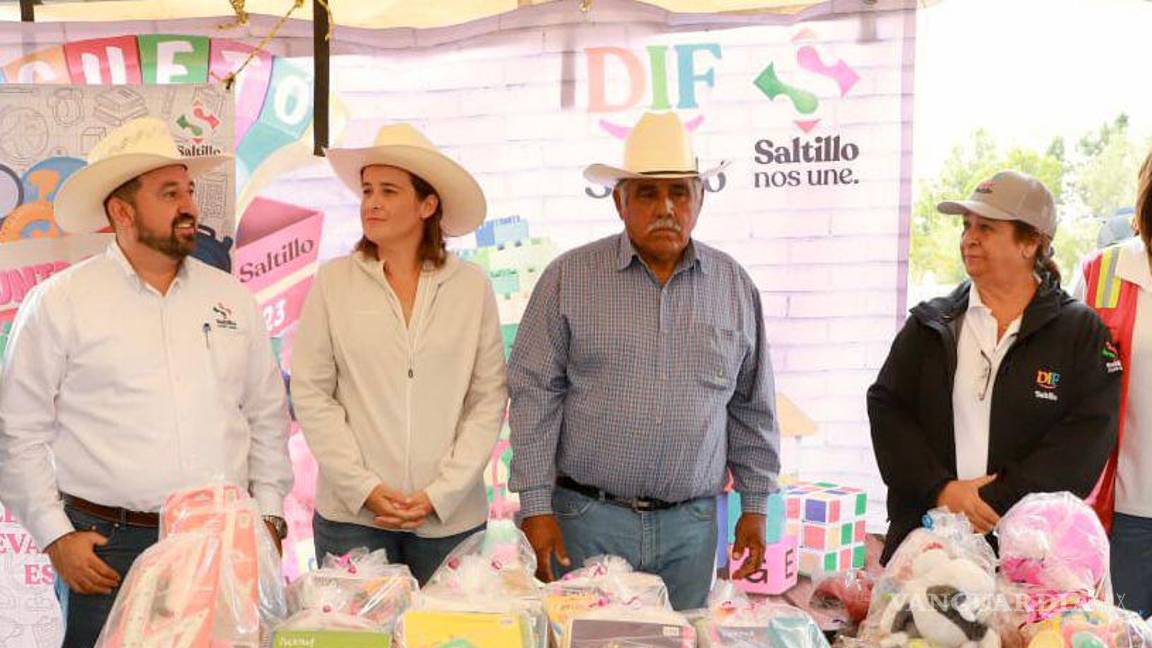 Lleva Ayuntamiento de Saltillo Macrobrigada de servicios al ejido Buñuelos