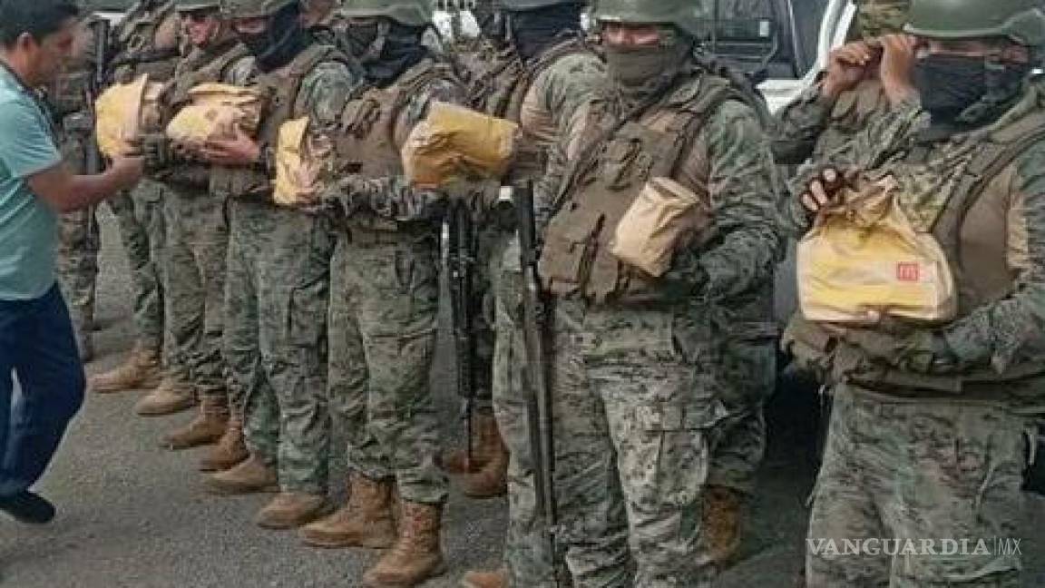 McDonald’s donó hamburguesas a soldados que patrullan calles en Ecuador