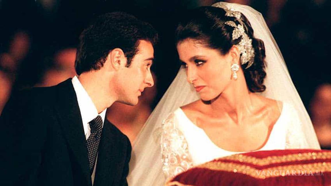 $!La boda de Paloma y Enrique, en 1996, fue un gran acontecimiento social en Valencia.