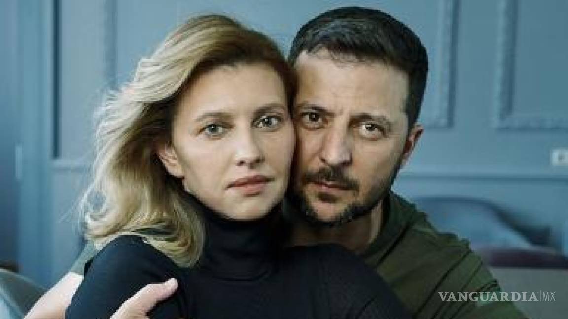 En plena guerra en Ucrania, Zelensky y su esposa posan para la revista Vogue