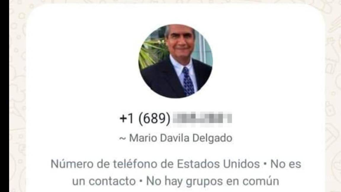 ‘No se dejen engañar, no es mi cuenta de WhatsApp’: alerta Alcalde de Monclova suplantación de identidad