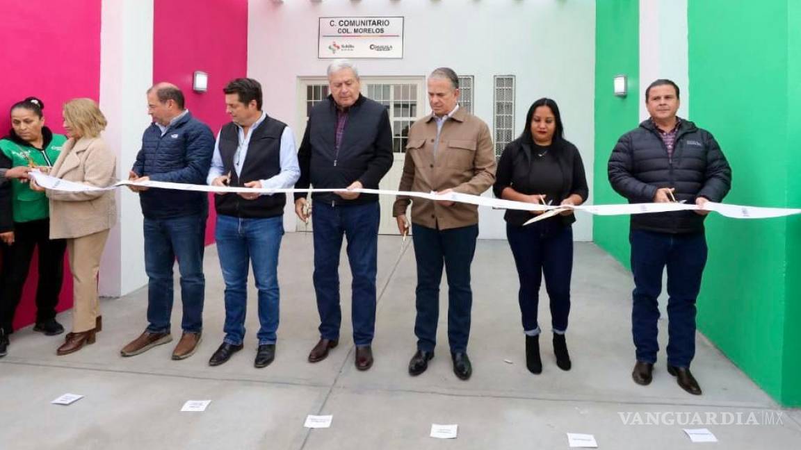 Entrega Alcalde de Saltillo el 6to. centro comunitario de su administración