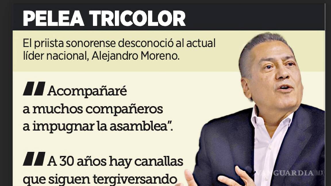 $!Manlio Fabio Beltrones consideró “ilegal e ilegítima” la última Asamblea Nacional del PRI.