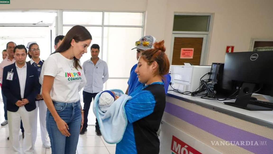 Inauguran módulos del Registro Civil en hospitales de Allende y Cuatro Ciénegas