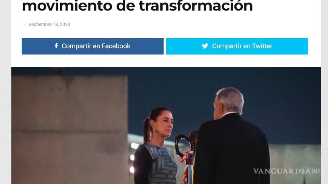 $!El boletín informativo del evento aparece aún en la página del presidente Andrés Manuel López Obrador | Foto: Presidencia