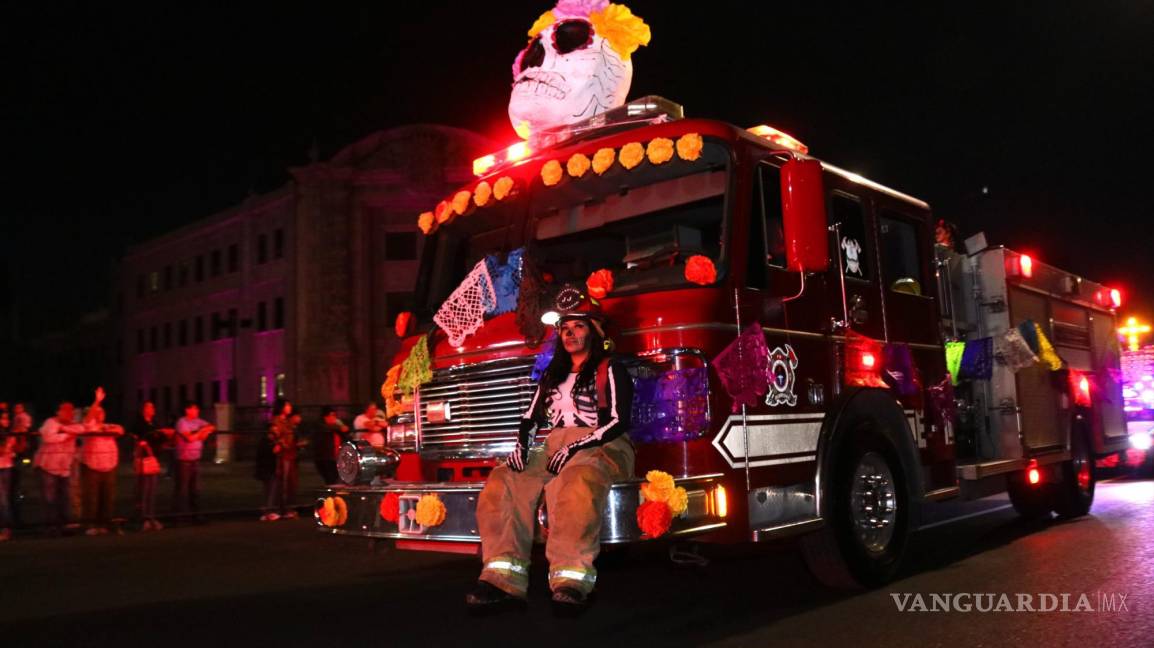 $!Pinta calles de Saltillo desfile Xantolum 2024; participan más de 3 mil