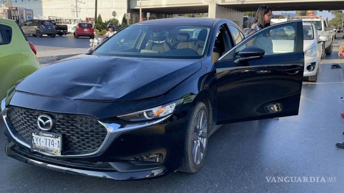 $!La conductora del Mazda dijo no haber visto a la menor.