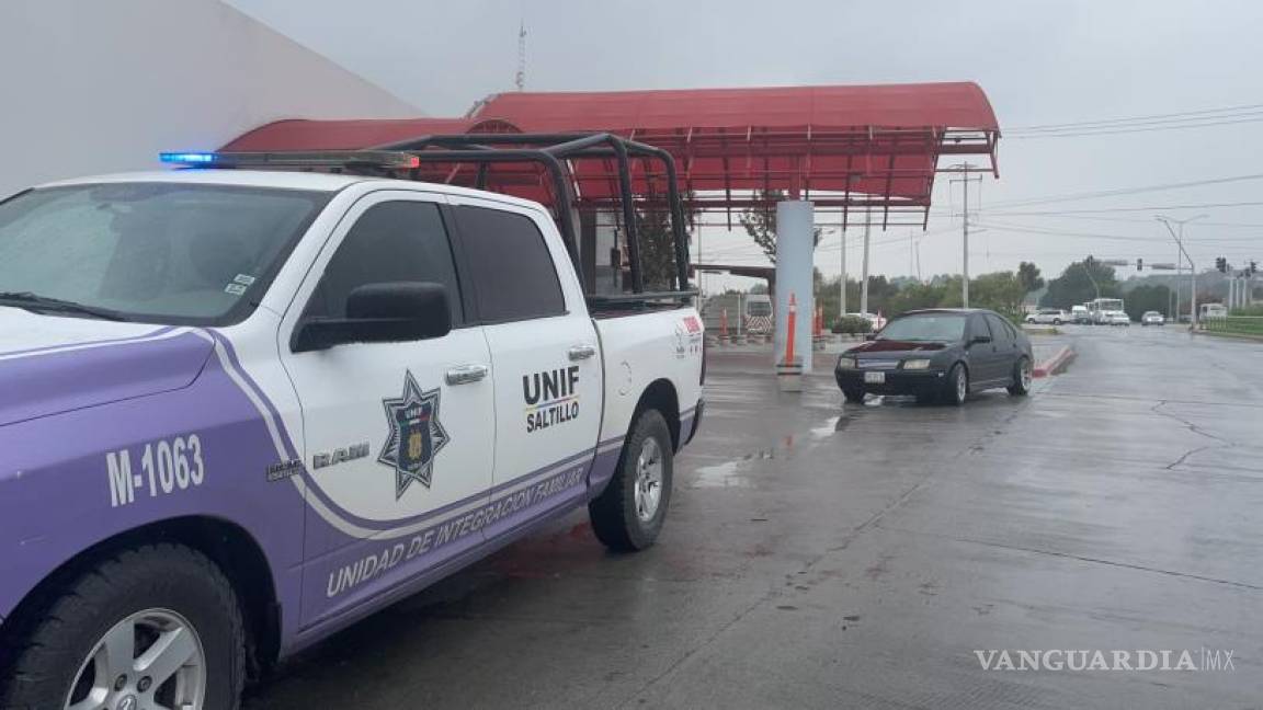 $!En la Cruz Roja, localizada en la colonia Centro Metropolitano se presentó también una unidad de la UNIF.