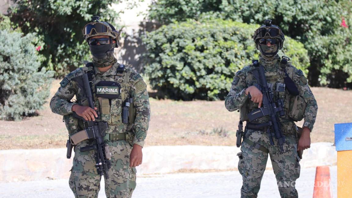 $!La llegada de 200 elementos de la Marina, pertenecientes al grupo de Operaciones Especiales, marca el inicio de operativos estratégicos en diversos municipios del estado.