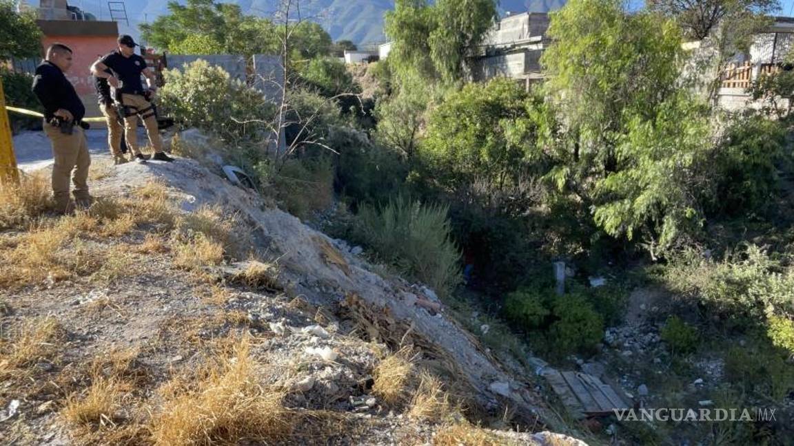 $!El joven fue a quitarse la vida al fondo de arroyo.