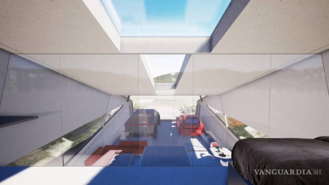 $!Cybunker, lujoso y equipado garage para cuidar tu Tesla Cybertruck
