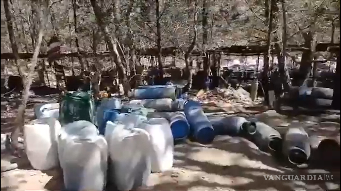 $!Semar asegura mega laboratorio clandestino con casi 700 millones de dosis de metanfetaminas, en Zacatecas