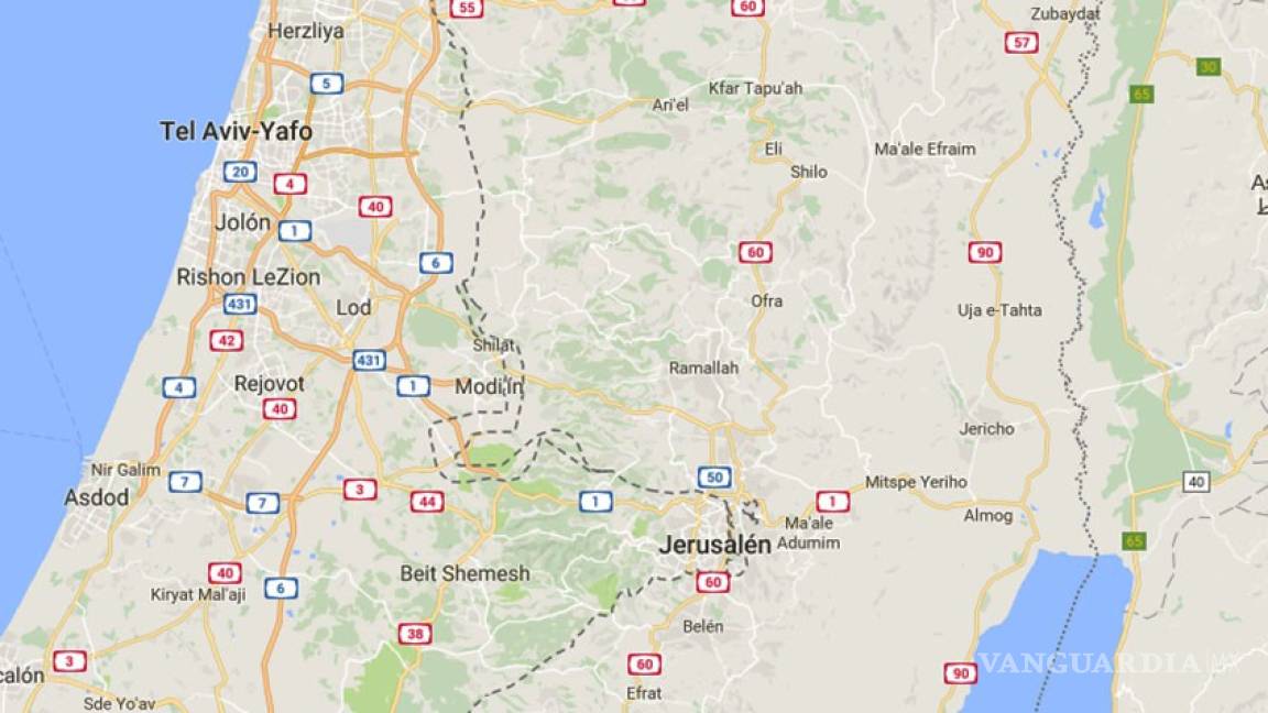 Denuncian que Google ha eliminado a Palestina en Maps