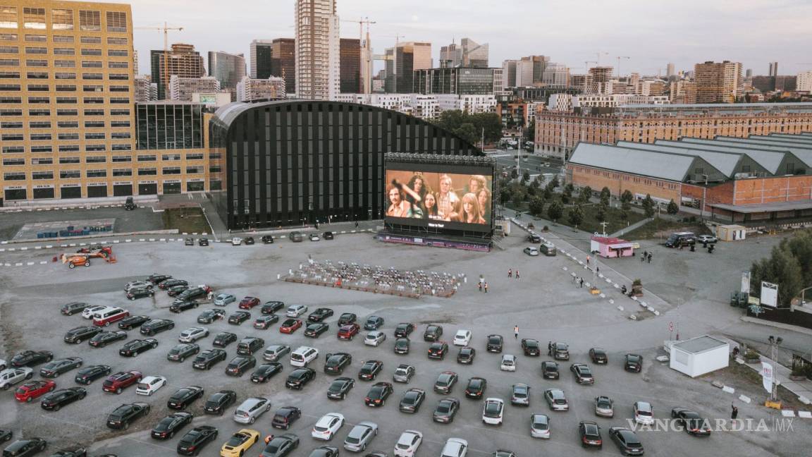 Movie Drive, el autocinema con la pantalla LED más grande de Europa está en Bruselas