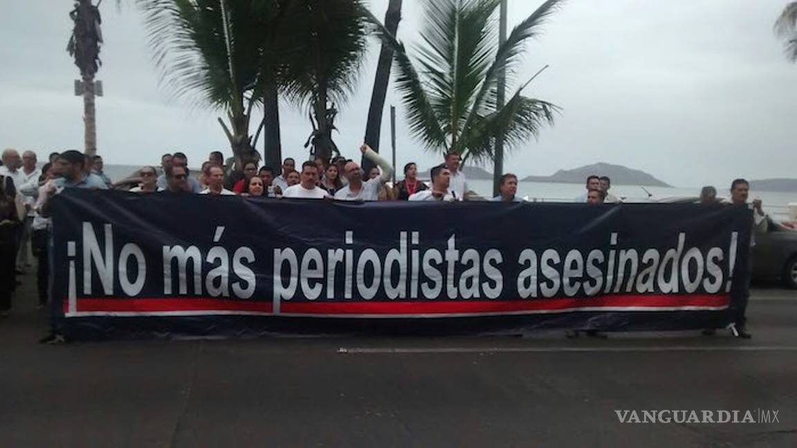 $!Protestas en varias ciudades de México por el asesinato de Javier Valdez; países condenan violencia