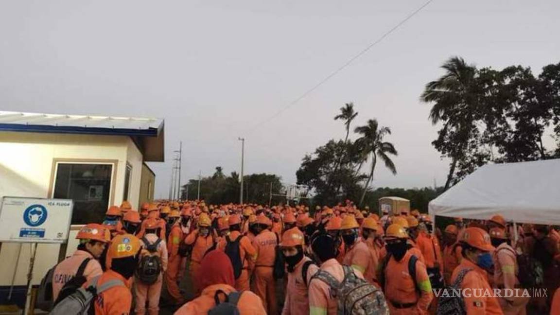 Paran los trabajadores de ICA en Dos Bocas, denuncian explotación laboral