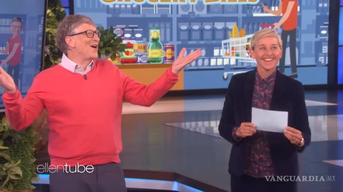 ¡Bill Gates se divierte con Ellen DeGeneres!