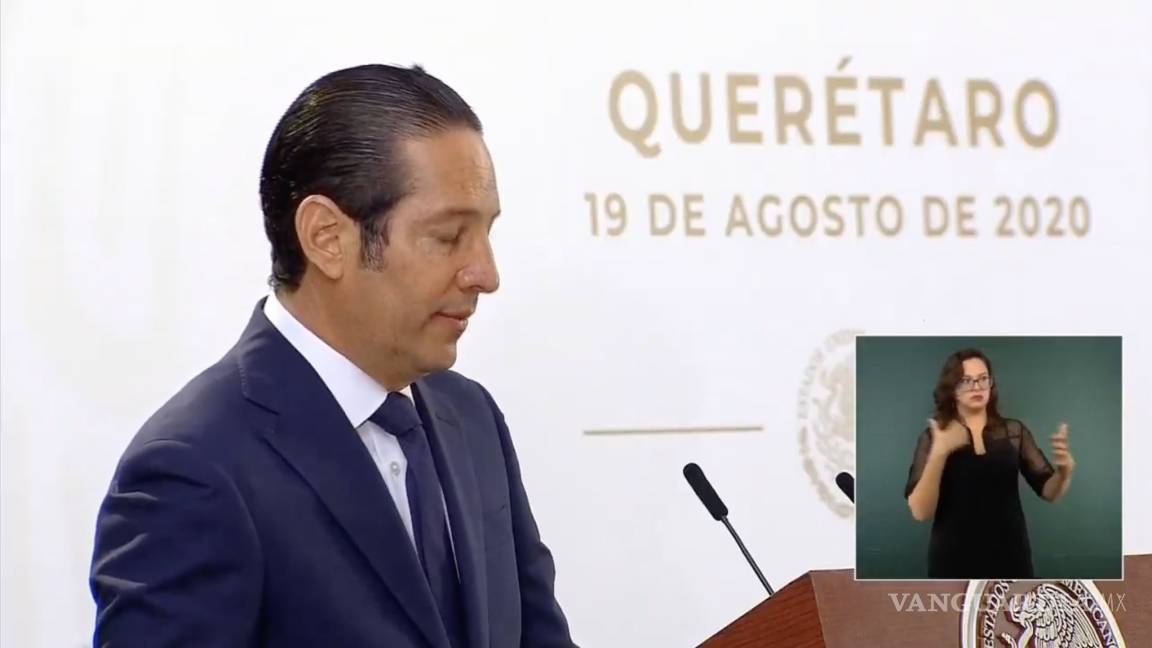 &quot;No tengo nada que temer, nada que avergonzarme, ni nada que ocultar&quot;: Gobernador de Querétaro sobre caso Lozoya