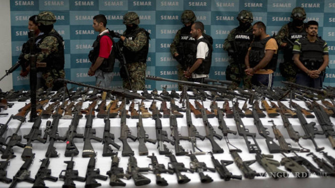 Exige México a EU congelar el tráfico de armas