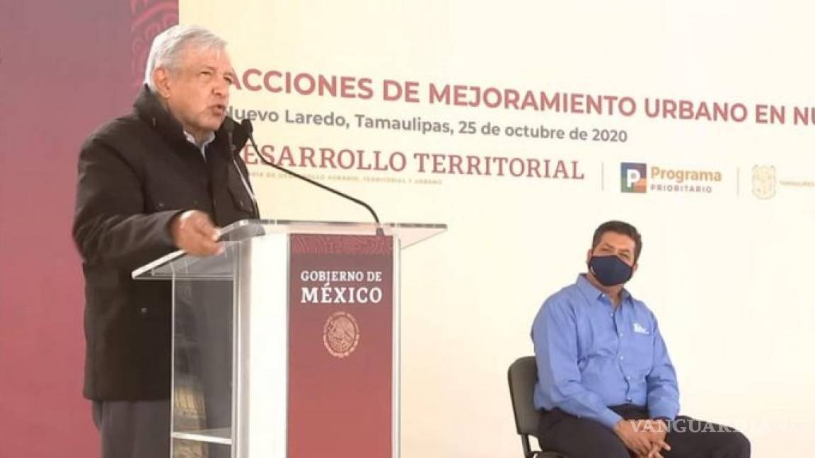 Gobernador de Tamaulipas exige a AMLO atender conflicto del agua