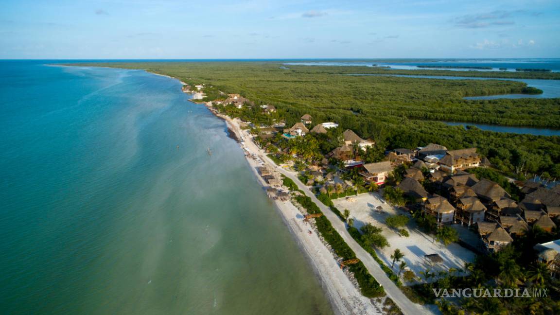 $!Empresa donde trabaja Carolyn Adams, nuera de AMLO, beneficiada con cesión de terrenos en Holbox