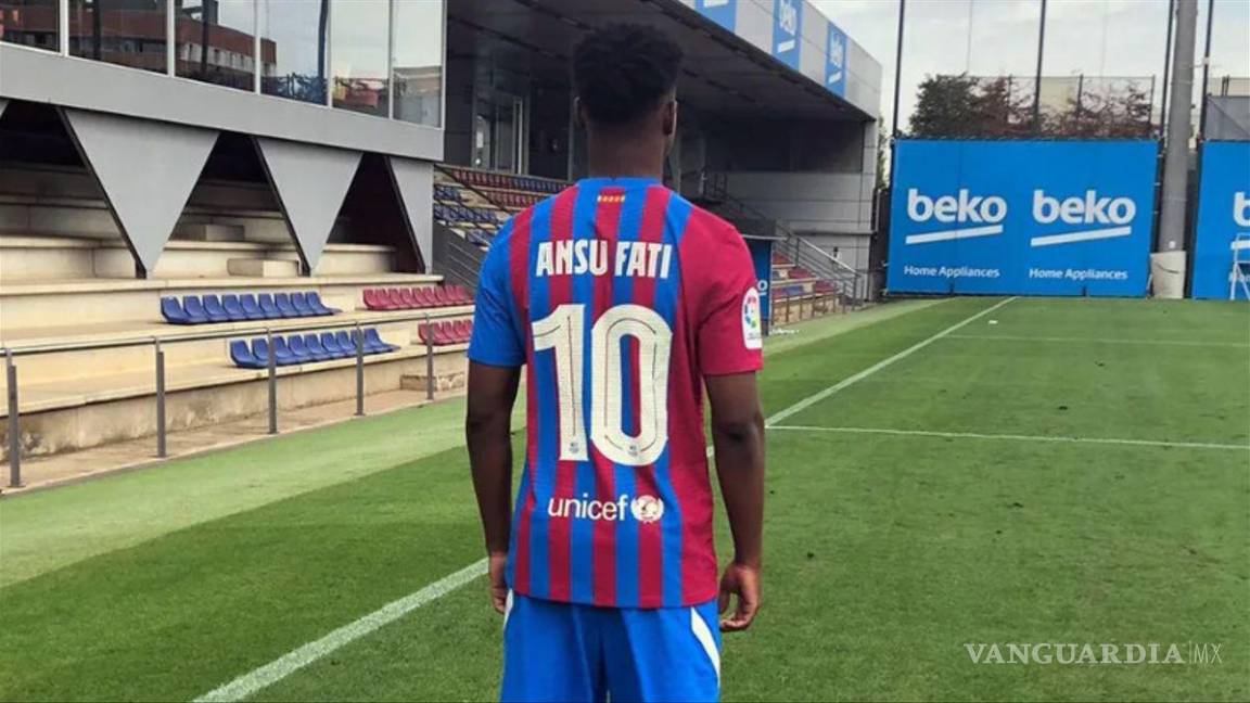 Barcelona ya tiene 10... Ansu Fati es el heredero de Messi