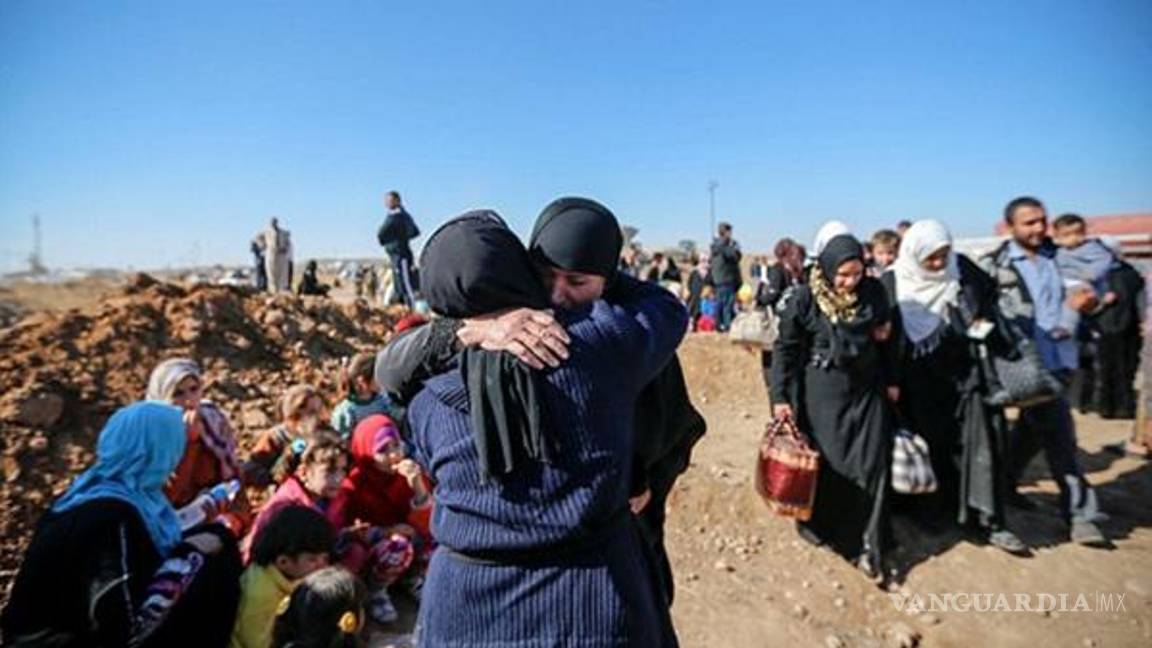 $!Conmovedor reencuentro de una familia iraquí tres años después de ser separada por ISIS en Mosul