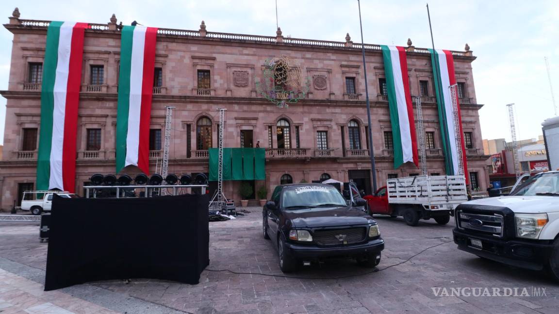 ¡Recuerda! Hoy a partir de las 15:00 horas cierran calles del Centro de Saltillo por festividades patrias