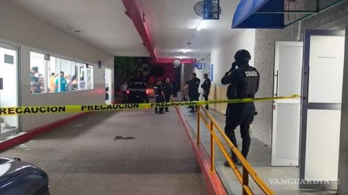 Asesinan a tiros a cuatro personas en un hospital de Culiacán