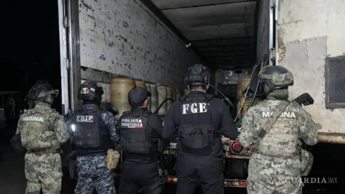 Asegura Secretaría de Marina 5 mil 500 litros de huachicol en Chiapas