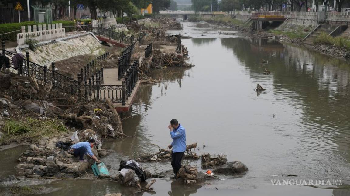 $!Las inundaciones causadas por el tifón Doksuri están afectando a algunas zonas bajas productoras de maíz en el noreste
