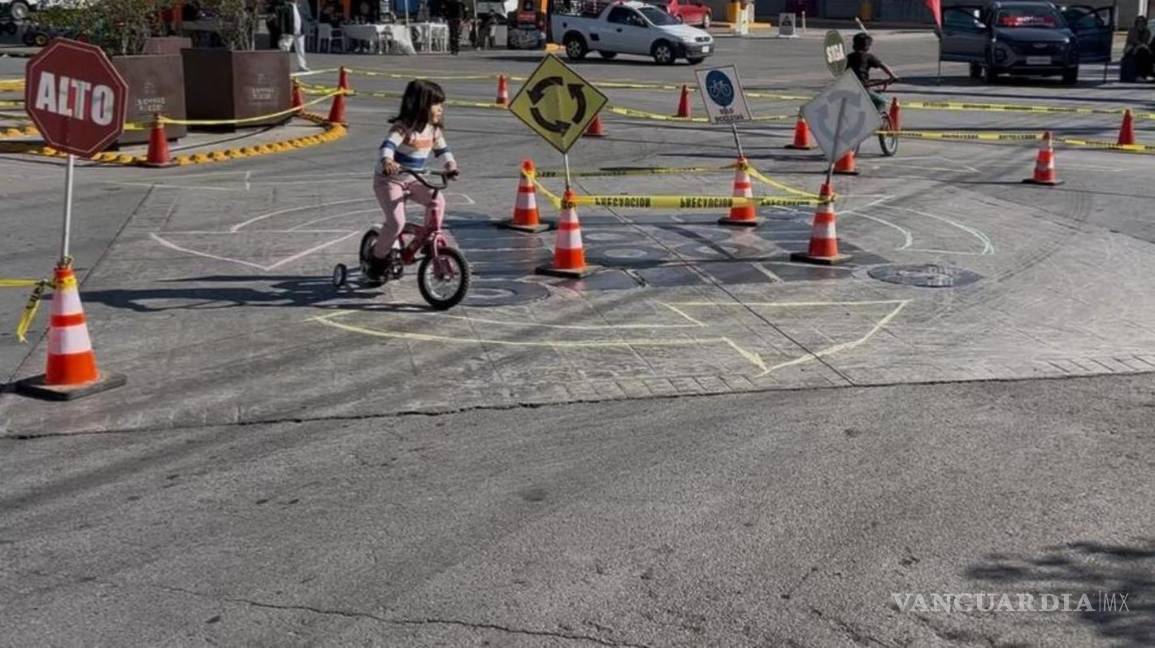 $!La Bici Escuelita se consolida como un espacio de aprendizaje y convivencia vial.