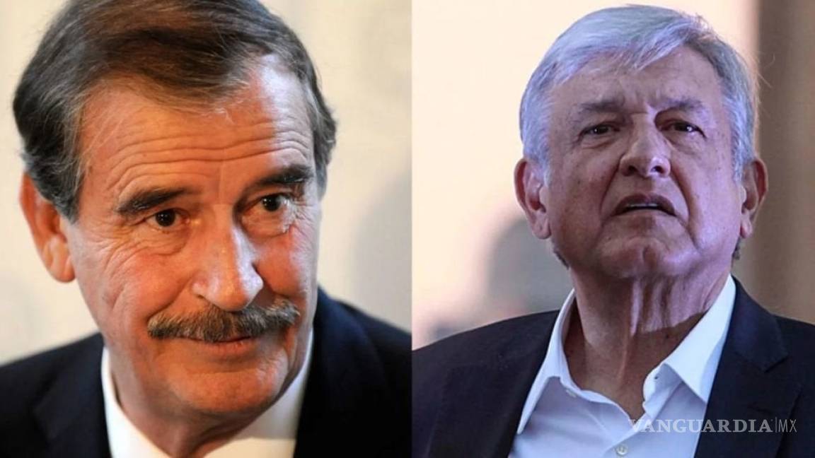 Vicente Fox califica de ‘mediocre’ a AMLO y llama a sacarlo de ‘Palacio Nacional’