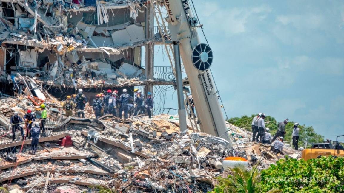 Mayoría de los 9 muertos del derrumbe en Miami tenían origen hispano