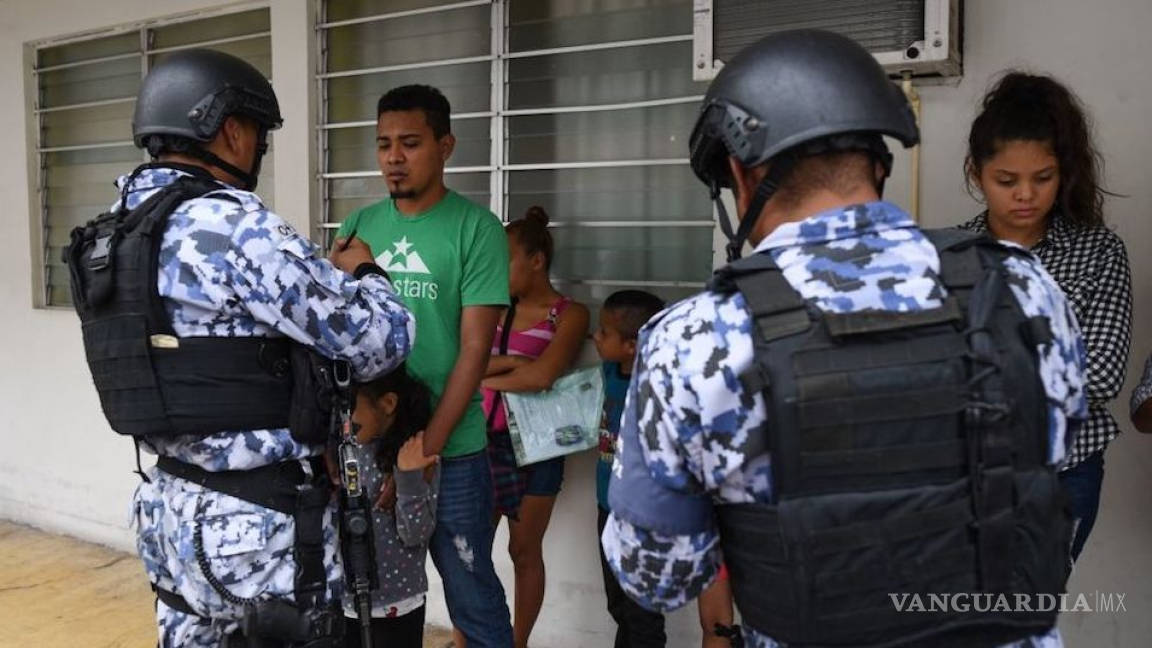 Aseguran en Veracruz a 221 migrantes centroamericanos