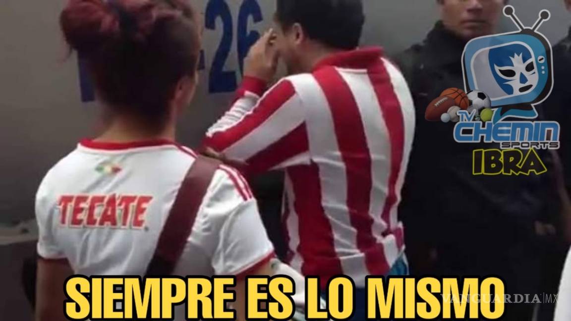 $!Los memes de la eliminación de las Chivas de la Copa MX
