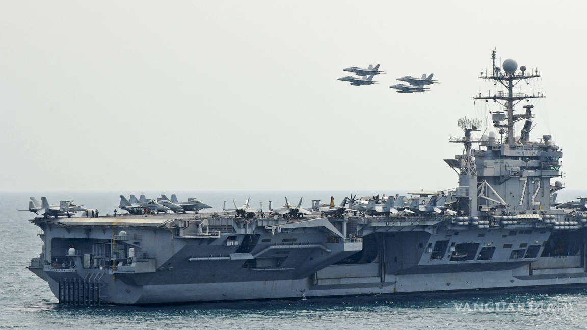USS Abraham Lincoln, portaaviones de EU se moviliza hacia aguas iraníes