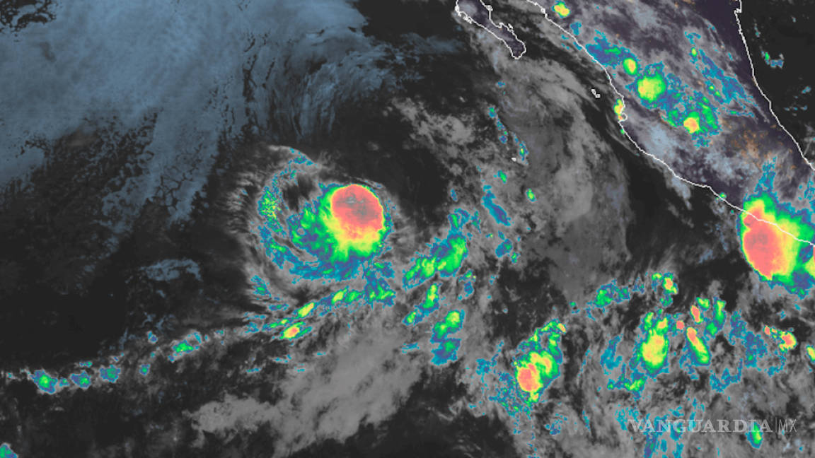 Tormenta tropical 'Dalila' se aproxima a costas del Pacífico