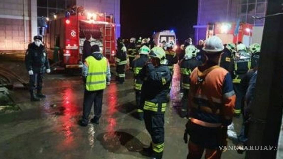 Se registra incendio en hospital de Moscú donde atienden a pacientes con COVID-19