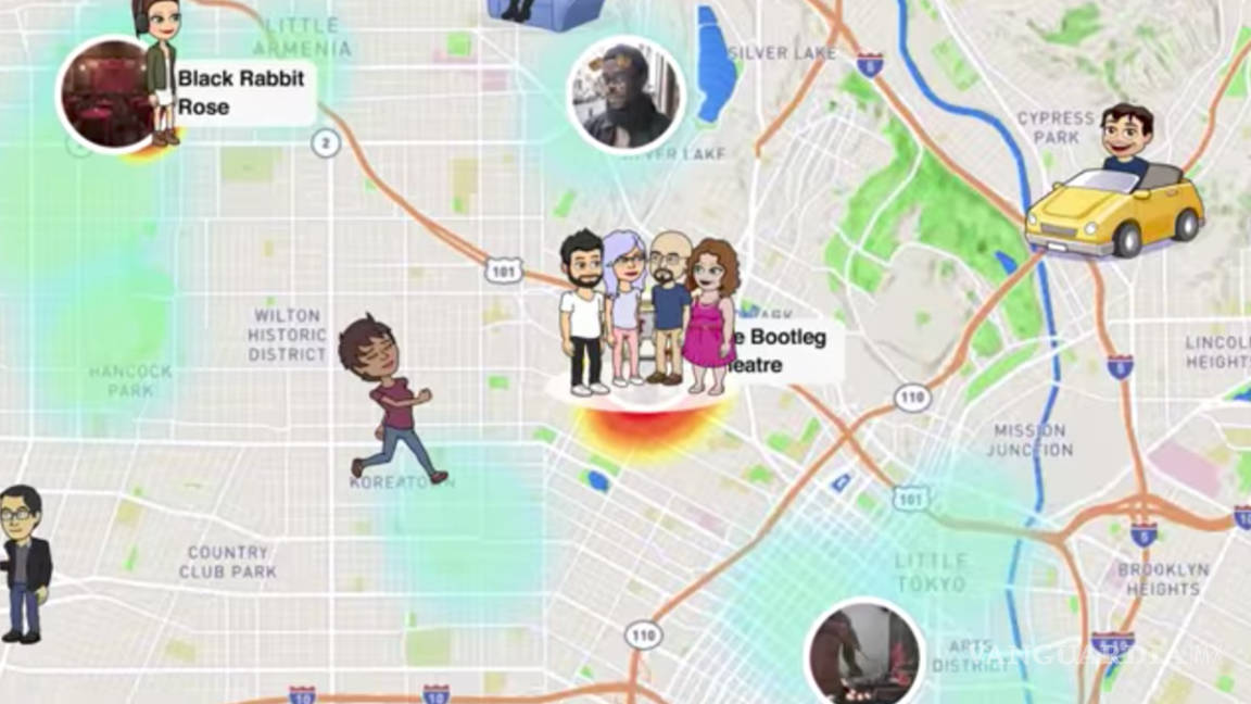 Snapchat desactiva geolocalización por riesgosa