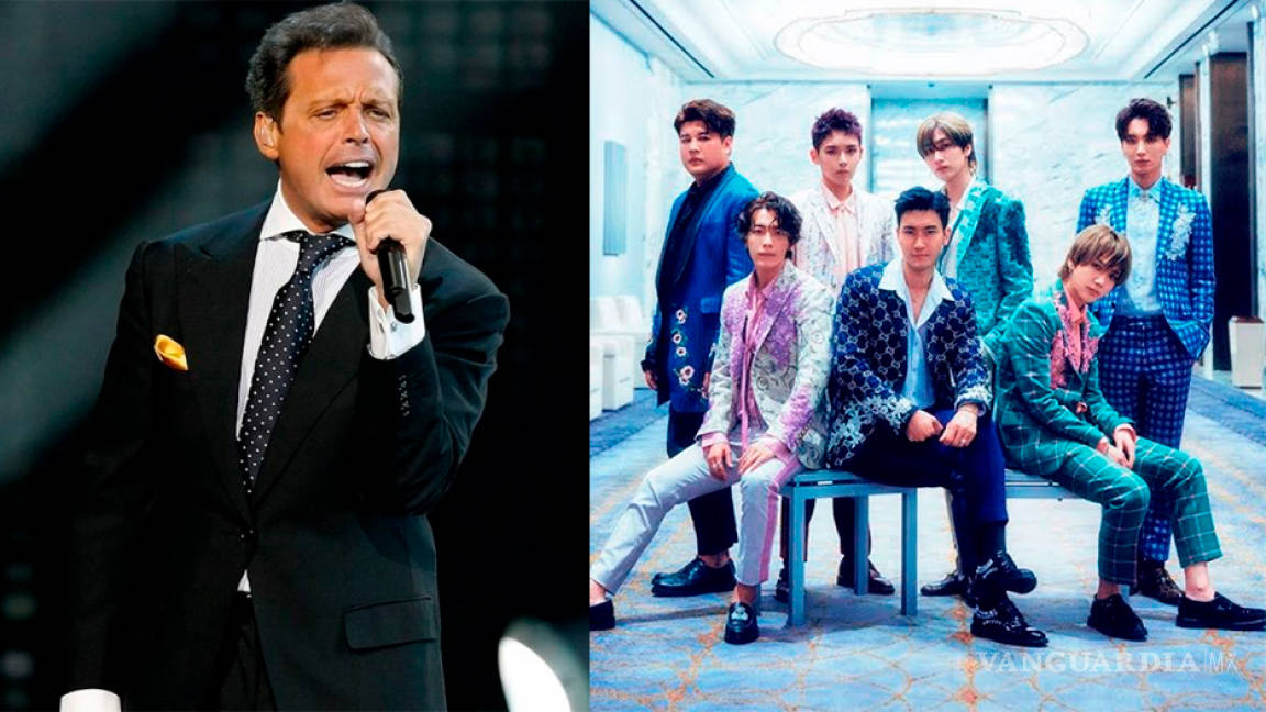 Luis Miguel se acerca al k-pop con Super Junior