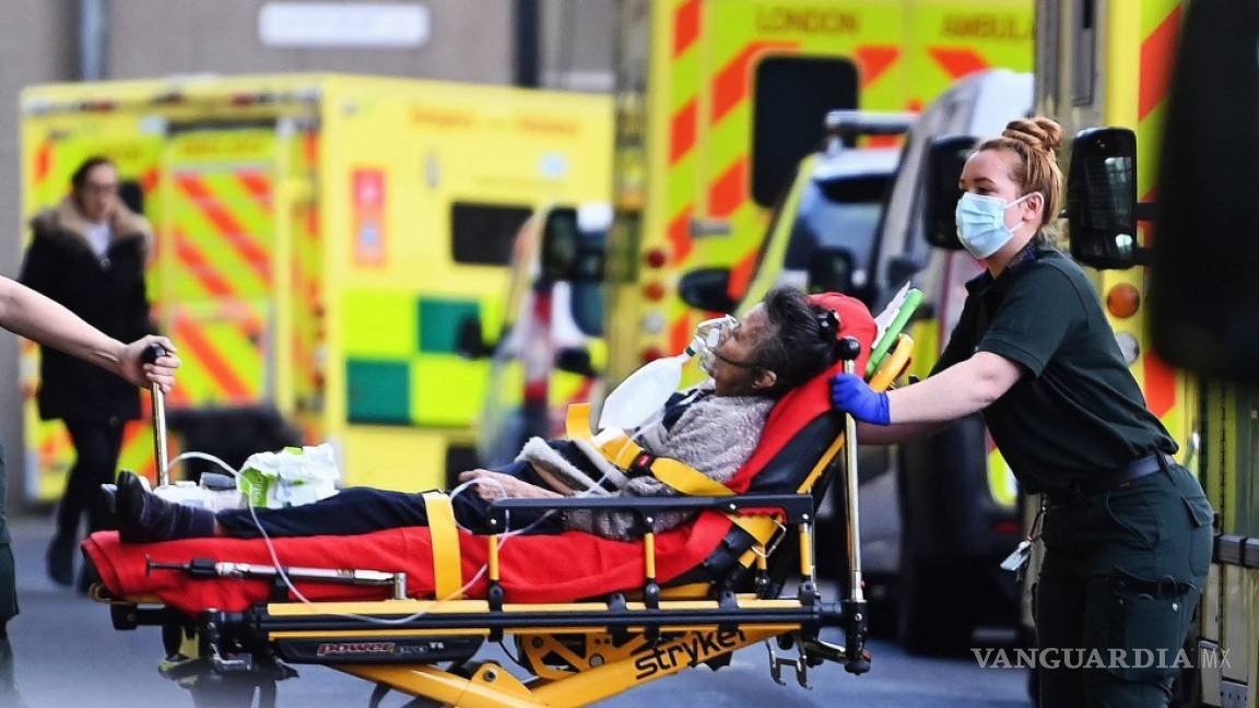 Reino Unido registra mil 41 muertos por COVID-19 en 24 h con nuevo récord de casos