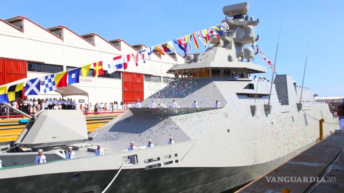 Secretaría de Marina estrena buque para combatir al narcotráfico