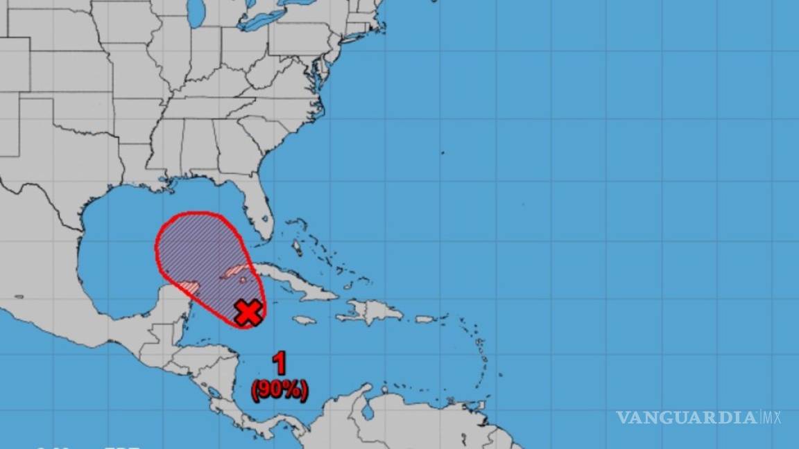 Alertan por depresión tropical que se formaría este fin de semana en el mar Caribe