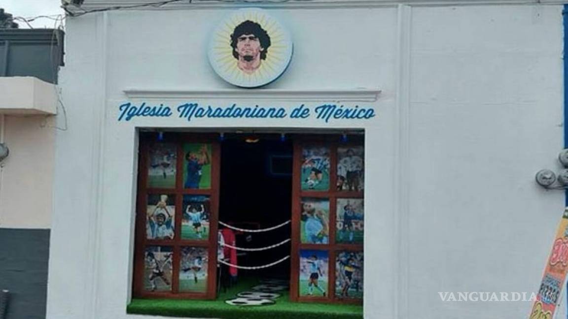 Primera Iglesia Maradoniana en México tiene su sede en Puebla