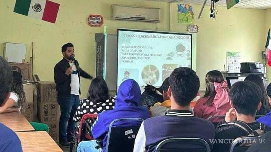 Preparan nuevos talleres en Torreón para estudiantes sobre prevención de adicciones