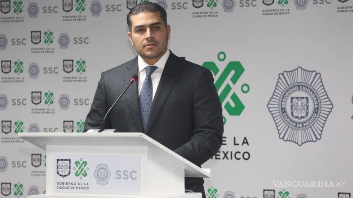 Titular de la SSC de CDMX pide disculpa a reportero de Televisa por agresión