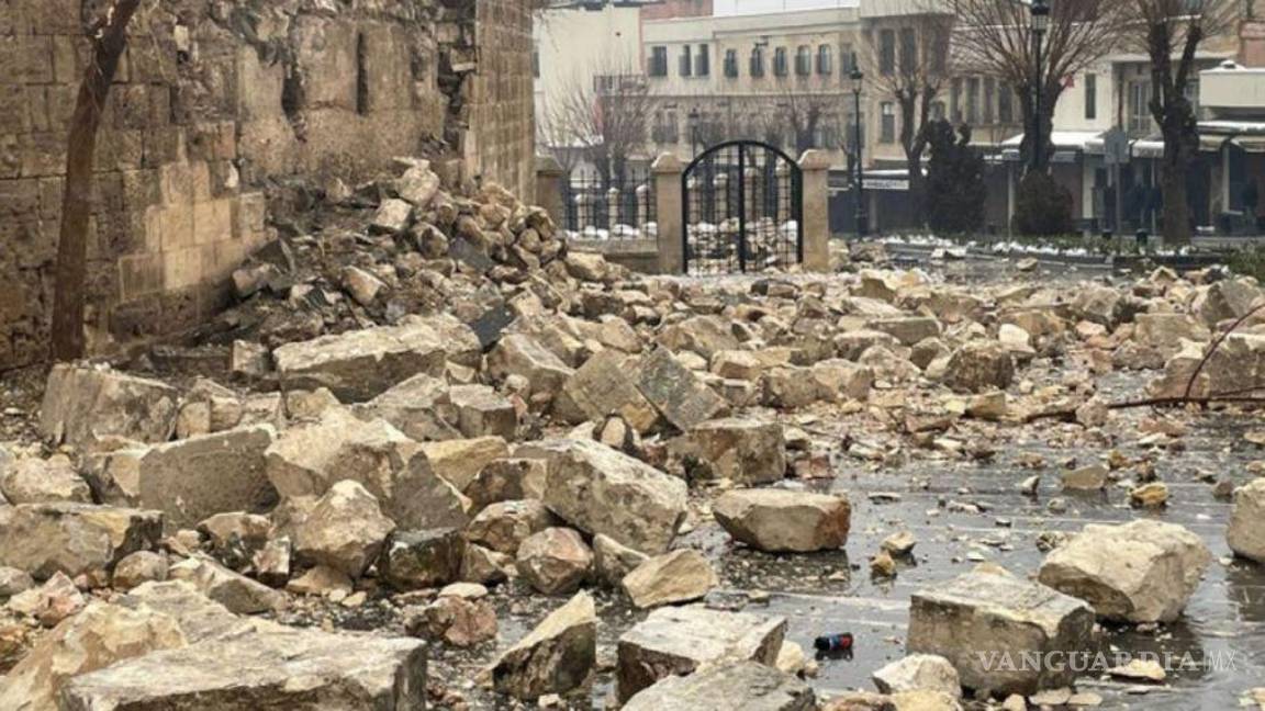 $!Castillo de casi 2 mil años no soportó el terremoto de Turquía