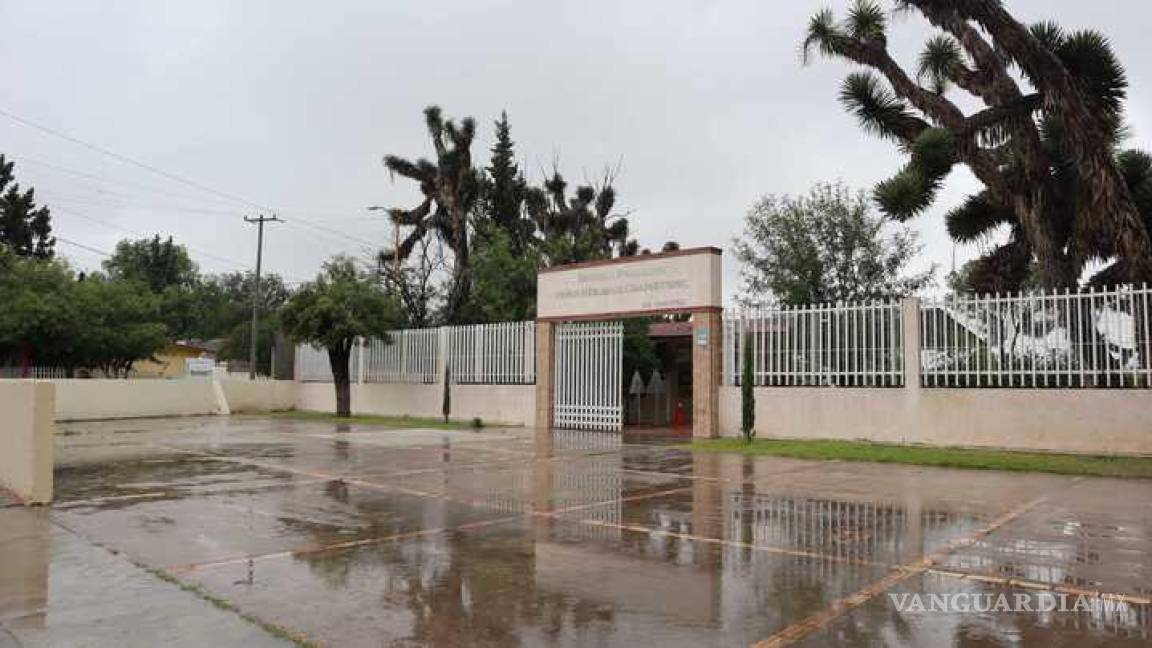 Lluvias en Saltillo causan ausentismo escolar de hasta el 100 por ciento