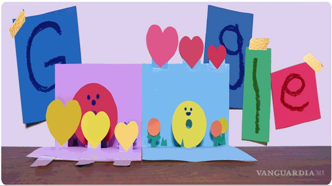 Google festeja el Día de las Madres con doodle animado
